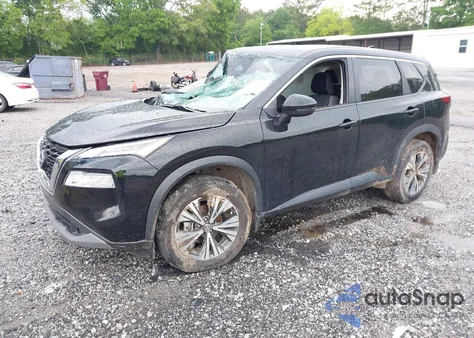 2022 Nissan Rogue Sv Fwd z USA, uszkodzony, nr VIN 5N1BT3BA8NC672638